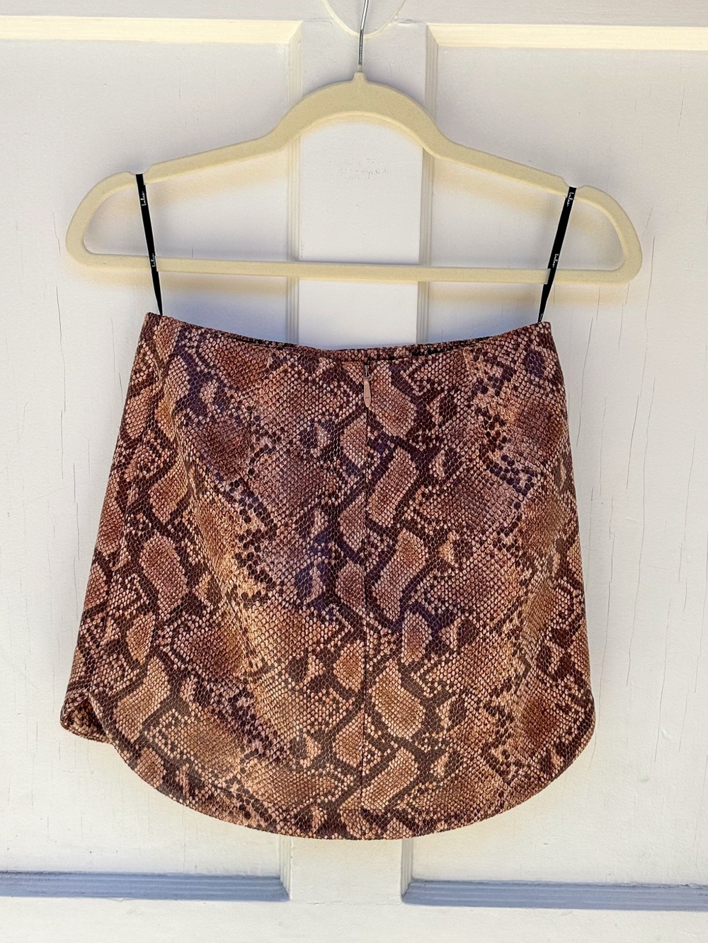 🐍Snake Print Mini Skirt